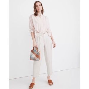 Madewell Linen Blend Track Trousers